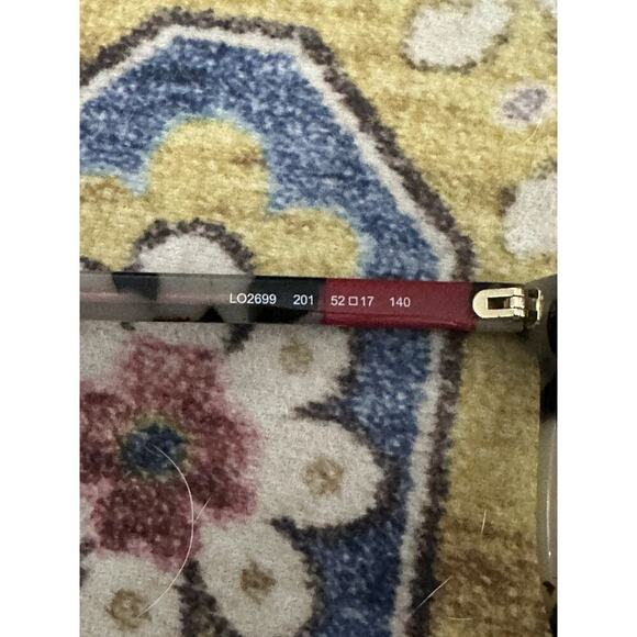 LONGCHAMP LO 2699 Tortoise EYEGLASSES 52-17 140 NEW - Picture 6 of 12